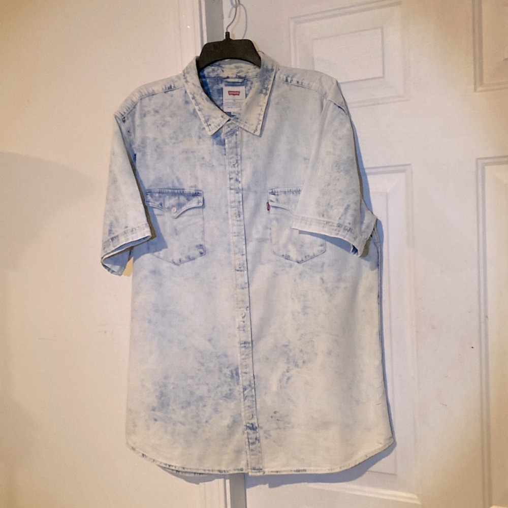 Stone washed shirt